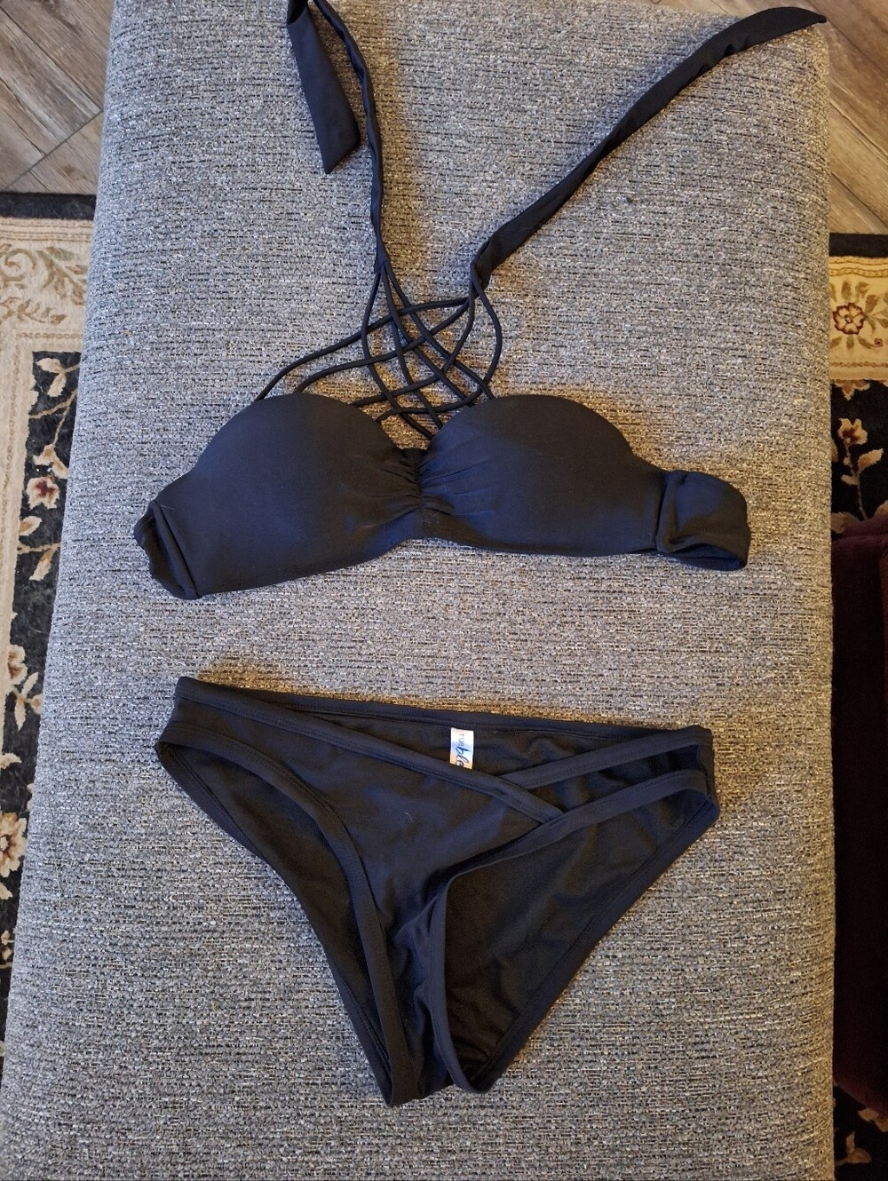 Rue21 Rue Bleu Black Bikini L